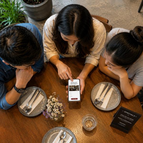 Mudahnya Berbagi Menu Restoran Online untuk Reservasi dengan Menucabin.com