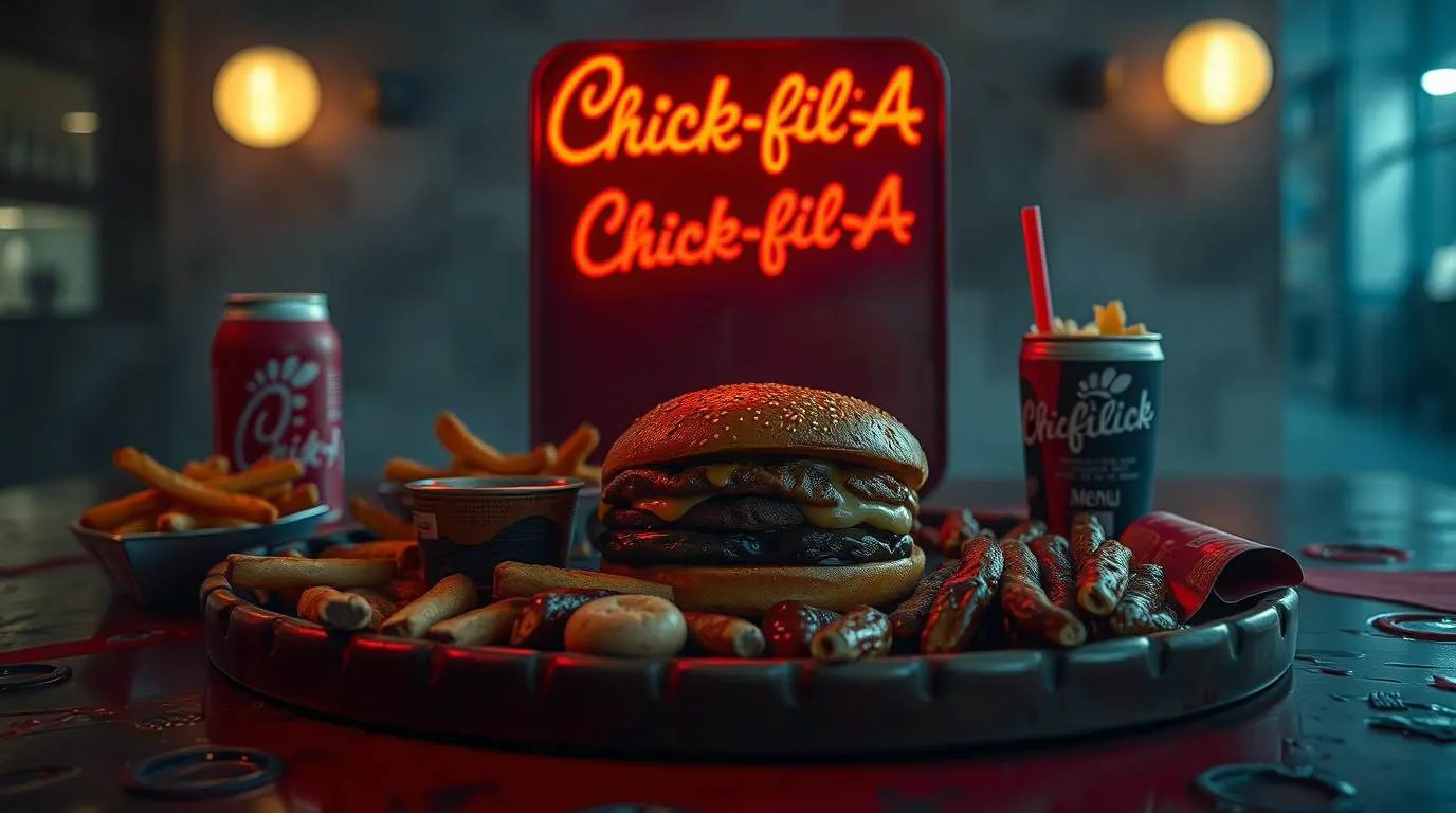 Chick Fil A menu with prices in the USA