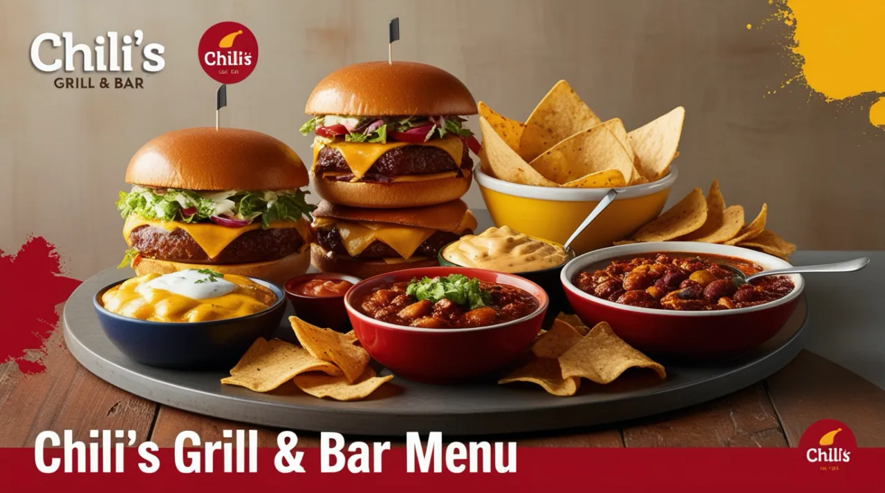 Chili's Grill and Bar Menu with Prices in the USA Featured Image